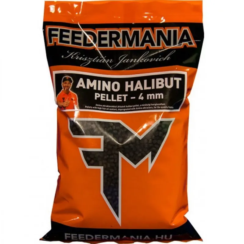 Časově Omezené Peleta 4 mm Amino Halibut 800G