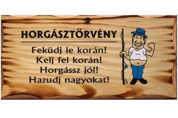 Nejlepší Cena Dřevěná deska Rybářský zákon