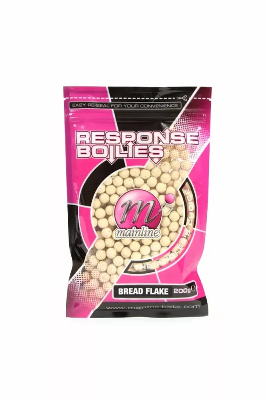 Přímo Od Výrobce Mainline Shelf Life Boilies Chlebová vločka 10 mm 200 g.r - nástrahové boilies