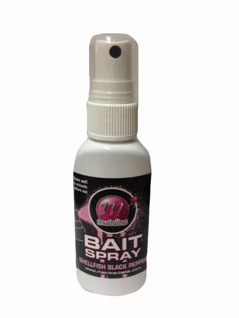 Mainline Bait Spray Shellfish Black Pepper - sprejové aroma Koupit Online