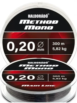 Haldorádó Method Mono monofilní hlavní vlasec 0,20mm/300m 5,82kg Akce