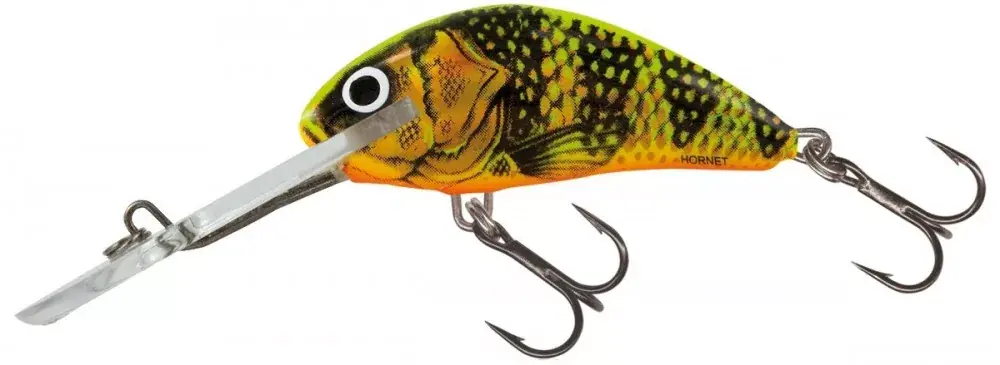 Autentický Salmo Wobler Rattlin Hornet Wobler GFP 45mm - 6,0gr
