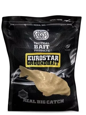 Akční Nabídka SBS Eurostar Groundbait Jahodový džem Krmení 1kg