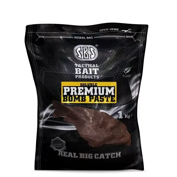 Originální Rozpustná prémiová bombová pasta Krill & Halibut 1 Kg