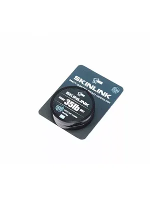 Ihned K Objednání Nash SkinLink Semi-Stiff 35lb Gravel Polotuhý návazcový vlasec Hnědý