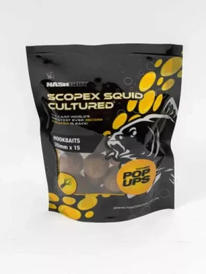 Jen Po Omezenou Doba Nash Scopex Squid Cultured Hookbaits 24mm (10 per bag) Chobotnice