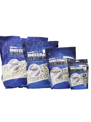 Nová Kolekce Nash Kokosový krém Boilies 15mm 1 kg Boilies