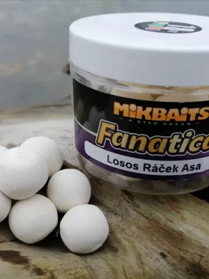Poslední Šance MIKBAITS FANATICA LRA POP UP - Losos a rak a Asa 14mm 150ml
