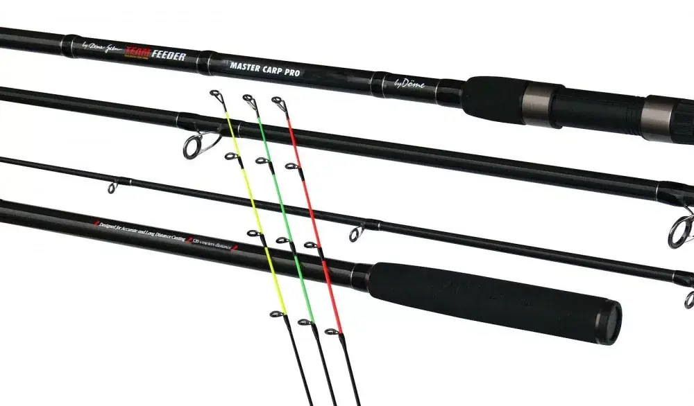 By Döme TEAM FEEDER Master Carp Pro 390LC 390cm 50-170gr Univerzální Feeder prut - dělená rukojeť EVA 90m+ Bezpečná Platba