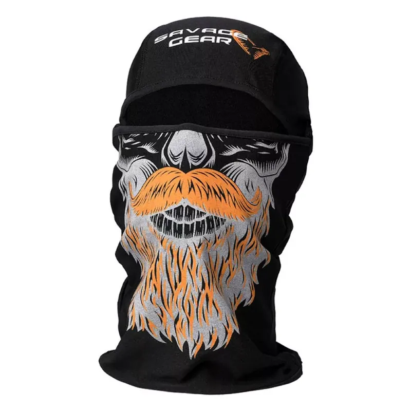 Savage Gear Skull Balaclava Black Kukla Cenová Bomba