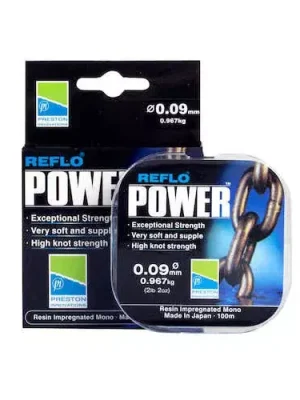 Expresní Doručení Preston Reflo Power 100m 0,08mm Návazcový vlasec