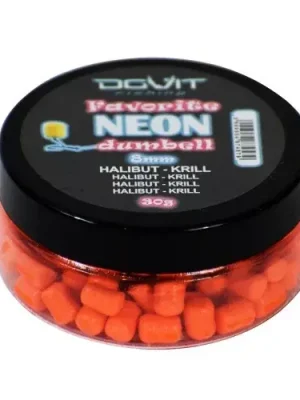 Favorite dumbell Neon 8mm - Halibut krill Speciální Cena