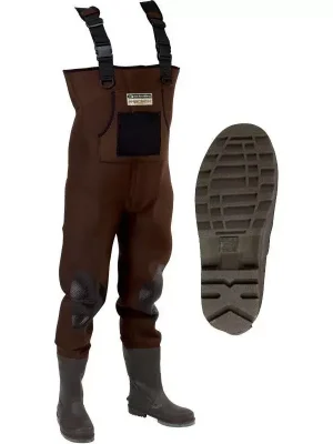 Garbolino - CHEST WADERS NEO PRECISION PRO - MOLDED SOLES 42-43 - Hrudní brodící kalhoty - Neoprenové holínky Vrácení Zdarma