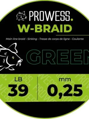 Poslední Šance Prowess W-Braid Main Line 0,20mm 1000m Pletená hlavní šňůra