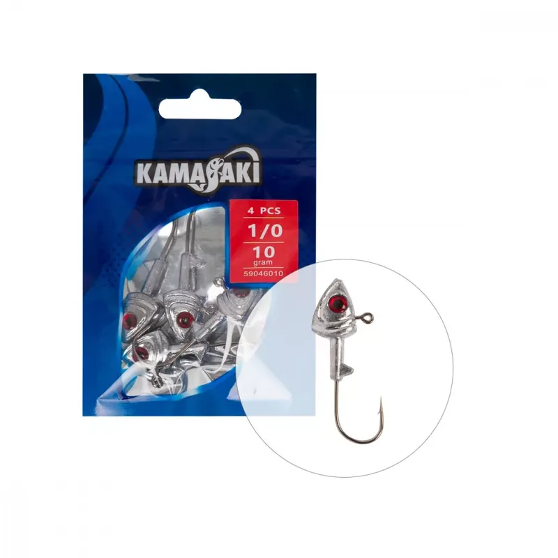 Finální Výprodej Kamasaki River Predator Jig Hlava 6G 1 5ks/Balení