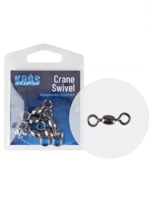 KOOS CRANE OTOČNÝ 6/0 4KS/BALENÍ - Otočná karabinka Výhodná Nabídka