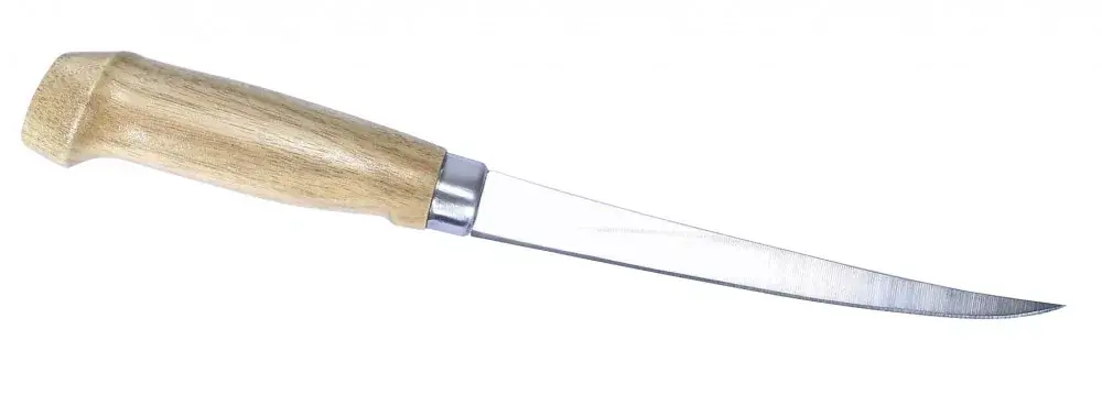 NEVIS Filetovací Nůž s pouzdrem s dřevěnou rukojetí 22cm Nůž Nakupujte Hned
