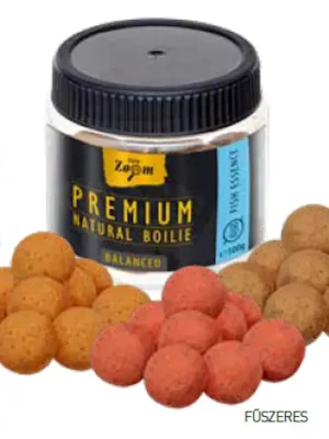 Carp Zoom CZ Premium Natural Boilie nástraha na háček, 18 mm, rybí, 120 g Cenová Bomba