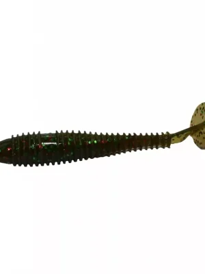 Predator Z PZ Ribbed Killer gumová nástraha s rybí příchutí, 9,5 cm, tmavě zelená, 5 ks Vrácení Zdarma