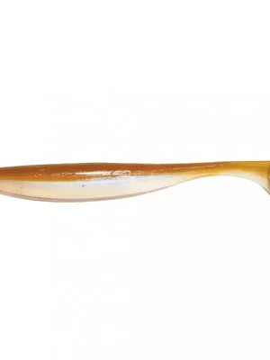Pouze Dnes Predator Z PZ Shad Killer gumová nástraha s rybí příchutí, 12 cm, hnědá, 5 ks