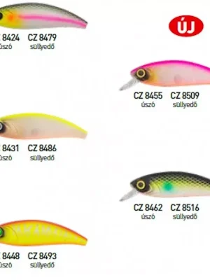 Predator Z Predator-Z Immortal Shad wobler, 5 cm, 4 g, pstruh, potápivá Sezónní Sleva