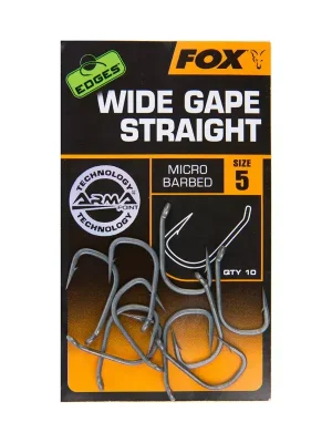 Aktuální Fox EDGES™ Wide Gape Straight - Size 6 Háček