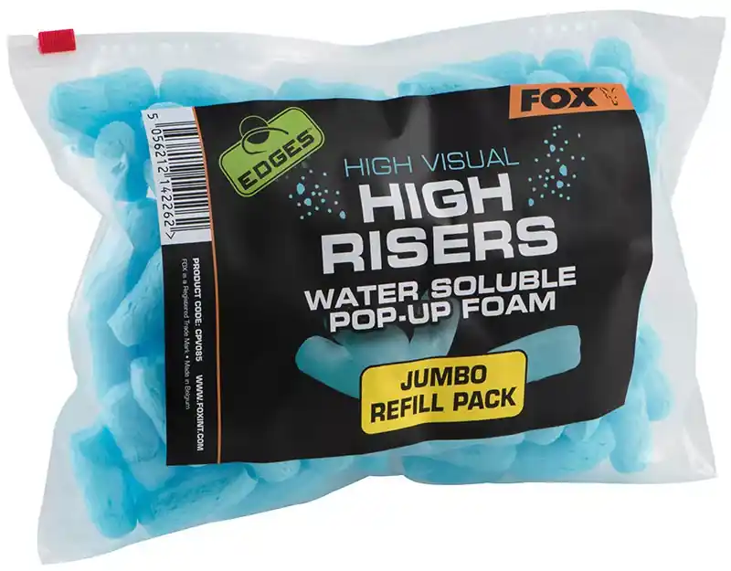 Vysoce Kvalitní Fox High Visual High Risers Pop-up Foam Refill Pack Návnadová houba
