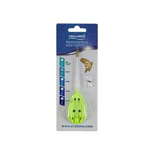 Cralusso FLUO ZELENÉ ROCKET METHOD KRMÍTKO 60 GR (1KS/BALENÍ) Method krmítko Aktuální