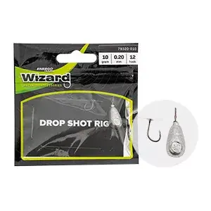Wizard DROPSHOT LEADER LIGHT 10G 0.20 12ES HÁČEK Dropshot montáž Sezónní Sleva