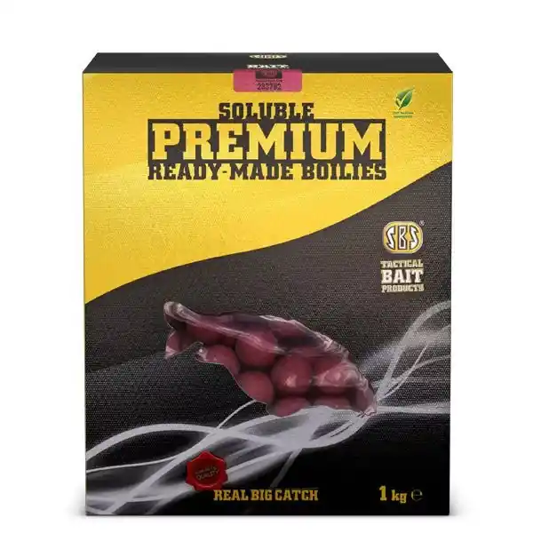 Sbs Soluble Premium Hotové Bojlis 1 Kg Tuňák & Černý Pepř Pikantní 24 Mm Premium Soluble Bojli Akční Nabídka