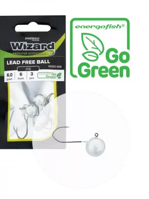 Expresní Doručení Wizard Twisterová hlava Go Green 3/0 8G 3Ks/Bal
