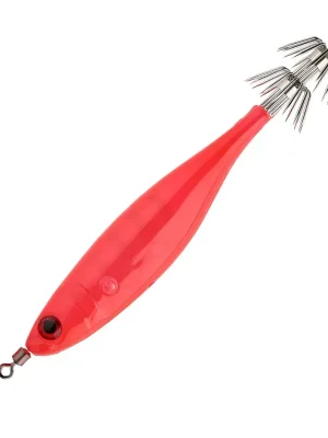 Značkový Sunset Sunsquid Crystal Flash Full Red 7,5cm 10gr Squid Jig