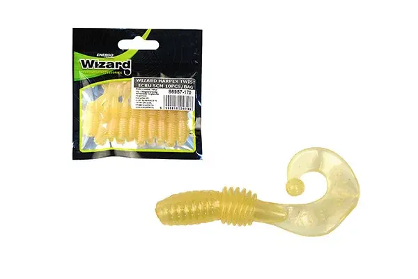 Wizard Harpex Twist Extra Ecru 5cm Twister 10ks Finální Výprodej