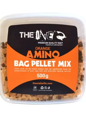 The One Amino Bag Pellet Mix Orange 500gr Finální Výprodej