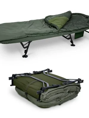 Akce Sonik Bank-Tek 5 Season Sleep System 210x90x62cm Rybářské lůžko se spacákem