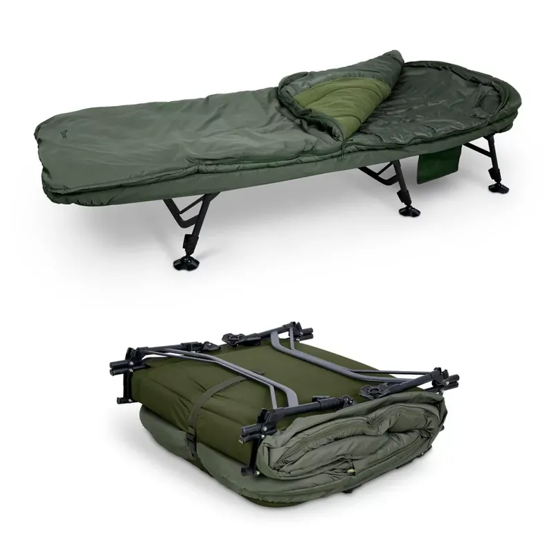 Akce Sonik Bank-Tek 5 Season Sleep System 210x90x62cm Rybářské lůžko se spacákem