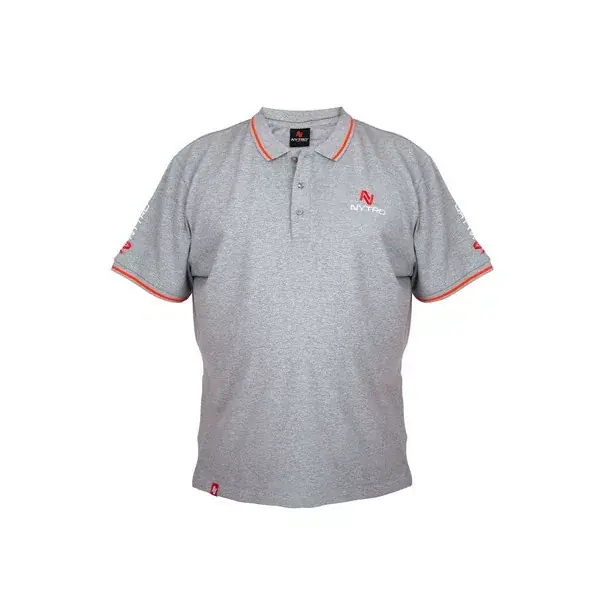 Nytro Light Marl Grey Polo Shirt Tričko 3XL Novinka