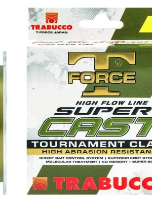 Trabucco T-force Super Cast 0,45mm 300m Monofil Hlavní vlasec Jen Po Omezenou Doba