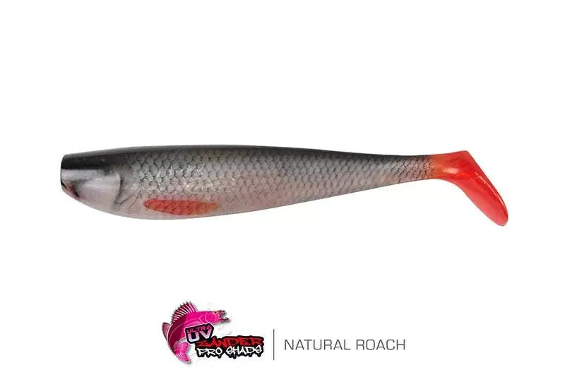 Dokud Zásoby Vydrží Fox Rage Zander Pro Shad 16cm Ultra Natural Roach gumová nástraha