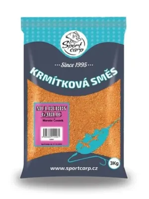 Sportcarp Vnadící směs 3kg Mulberry Garlic Bezpečná Platba