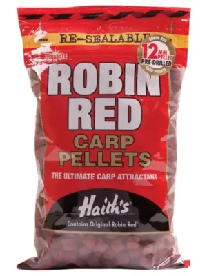 Dynamite Baits Pelety Robin Red Pre-Drilled Pellets 900g 12mm Top Prodej