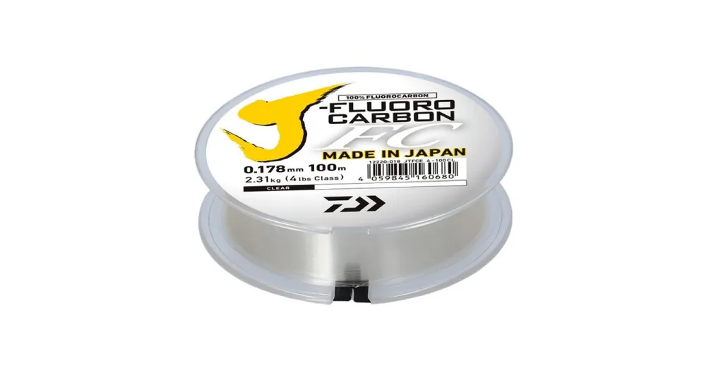 Levný Daiwa J-Fluorocarbon Leader 100m 0,393mm 9,2kg