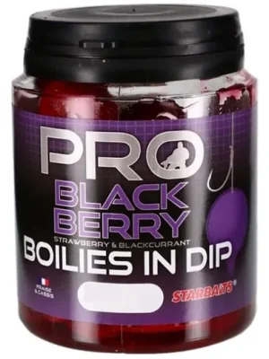 Finální Výprodej Starbaits Boilies In Dip Pro Blackberry 150g 24mm
