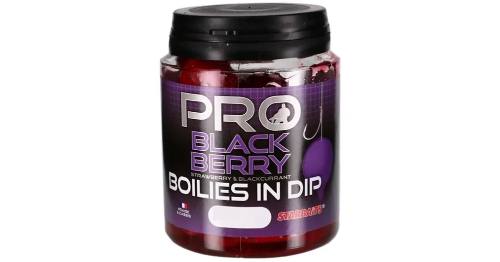 Finální Výprodej Starbaits Boilies In Dip Pro Blackberry 150g 24mm