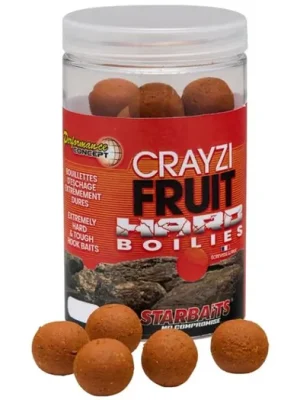 Akce Starbaits Hard Boilies Crayzi Fruit 200g