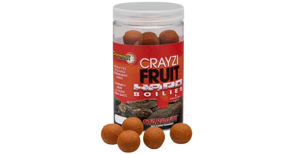 Akce Starbaits Hard Boilies Crayzi Fruit 200g