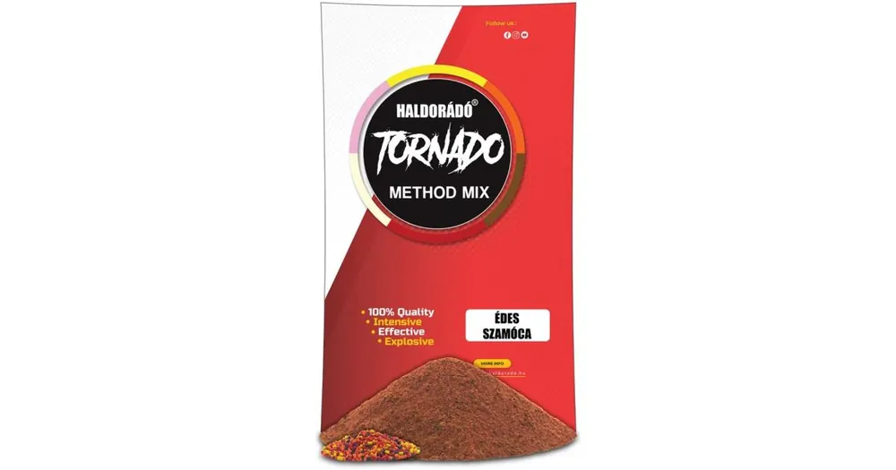 Nejprodávanější Haldorádó Method Mix Tornado 500g Sladká jahoda