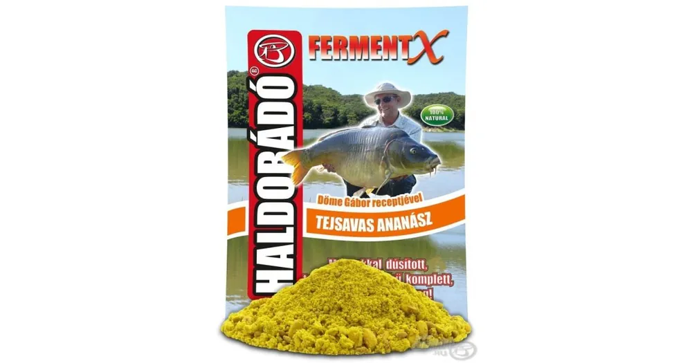 Sezónní Sleva Haldorádó Vnadící směs FermentX/Syrovátka 900g Broskev