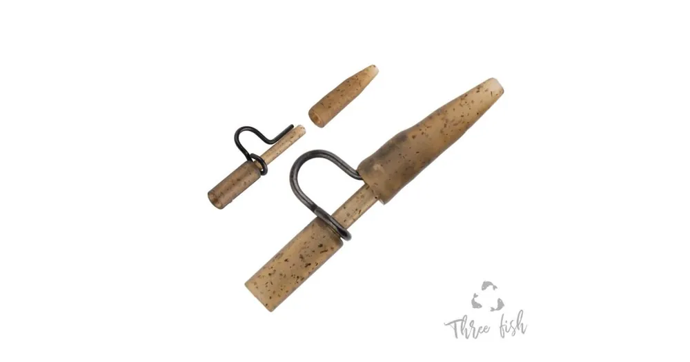 Must-Have Zfish Závěska Heavy Duty Clip & Tail Rubber 6ks