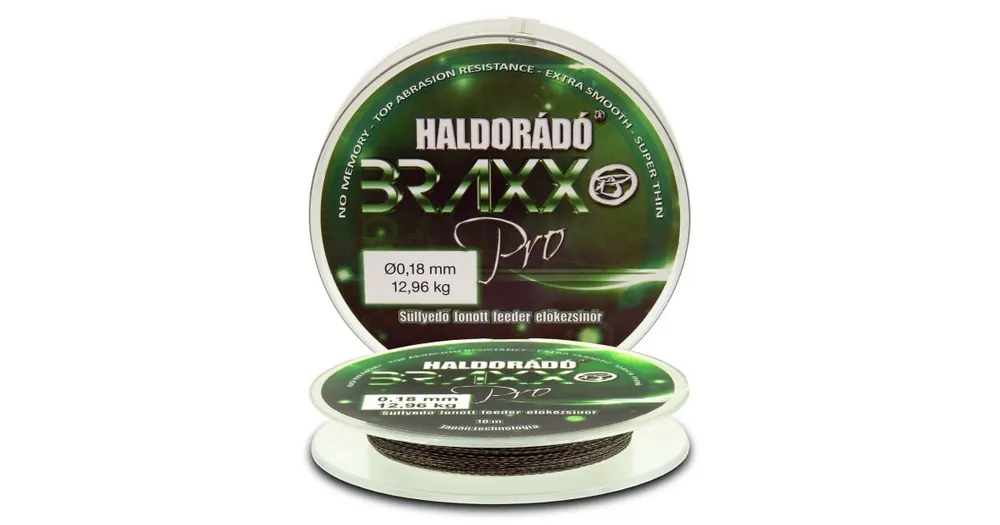 Expresní Doručení Haldorádó Šňůrka Braxx Pro 10m 0,12mm 6,95kg